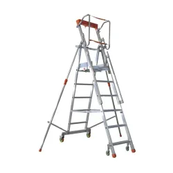 Plateforme de travail Fimm repliable et mobile de 3 à 11 marches