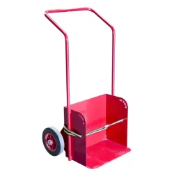 Rouleur porte jerricans de 60 à 120 L avec sangle de maintien - Fimm