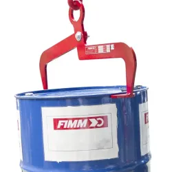 Pince manuelle pour manipulation verticale de fût 300 kg - Fimm