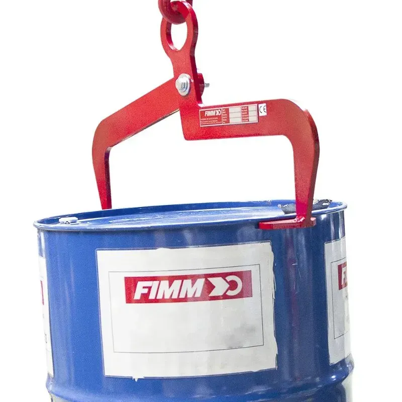 Pince manuelle pour manipulation verticale de fût 300 kg - Fimm