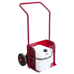 Rouleur porte jerricans de 60 à 120 L avec sangle de maintien - Fimm