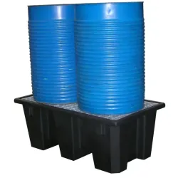 Bac de rétention en PEHD recyclé de 120 à 1100L - Fimm