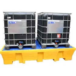 Bacs de retention manutentionnable en PEHD de 1000 à 1050 L - Fimm