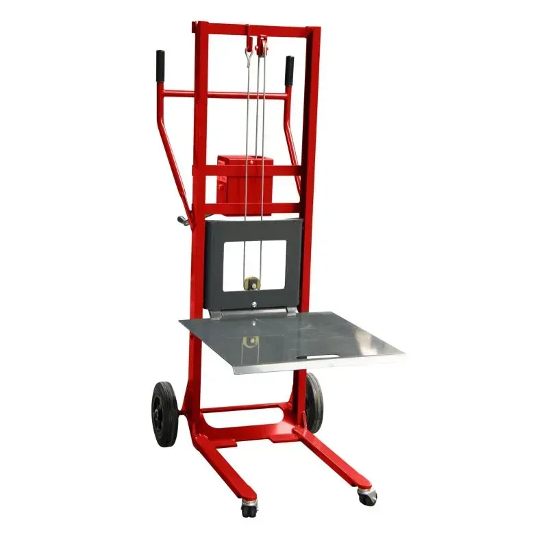 Gerbeur manuel à treuil et roues pivotantes Fimm - 250kg