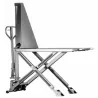 Transpalette haute levée manuelle Fimm en inox ou semi inox 304