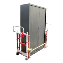 Rouleur jumelé et bavette avec pompe hydraulique 1800 kg - Fimm