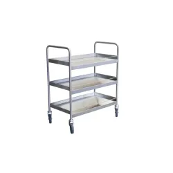 Desserte de service en inox 304 L compatible alimentaire - Fimm