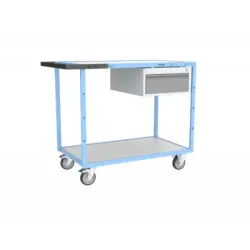 Desserte établi modulaire équipée Eversteel 250 kg - Fimm