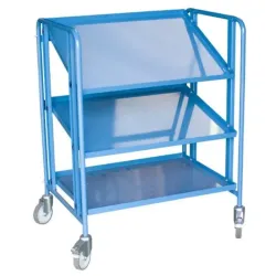 Servante modulaire avec plateaux tôle pour atelier 200 à 250 kg -Fimm