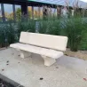 Banc urbain en béton - Détente