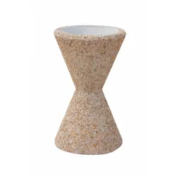 Cendrier béton sablier
