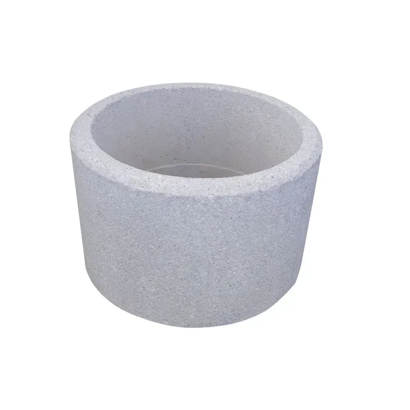Jardiniere ronde béton - Canéjan