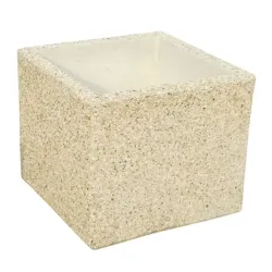 Jardiniere carré béton - Canéjan