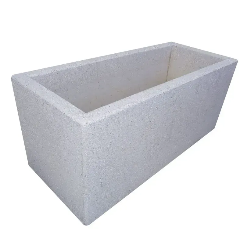 Jardiniere rectangulaire béton - Canéjan
