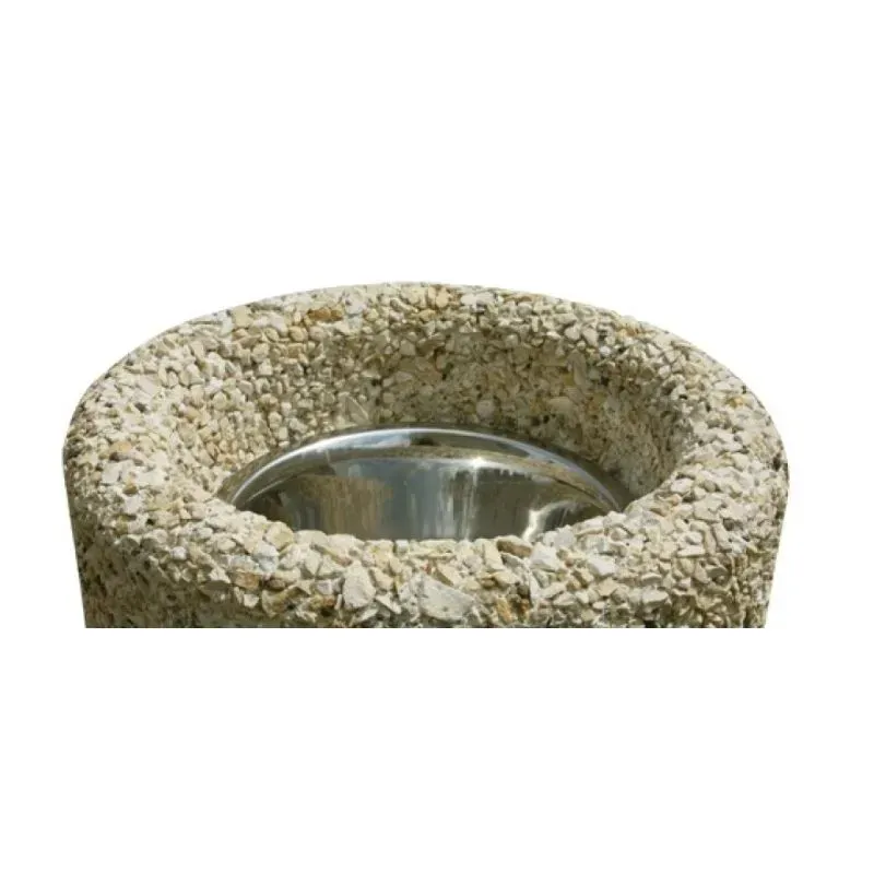 Coupelle métal pour cendrier béton Balthazar