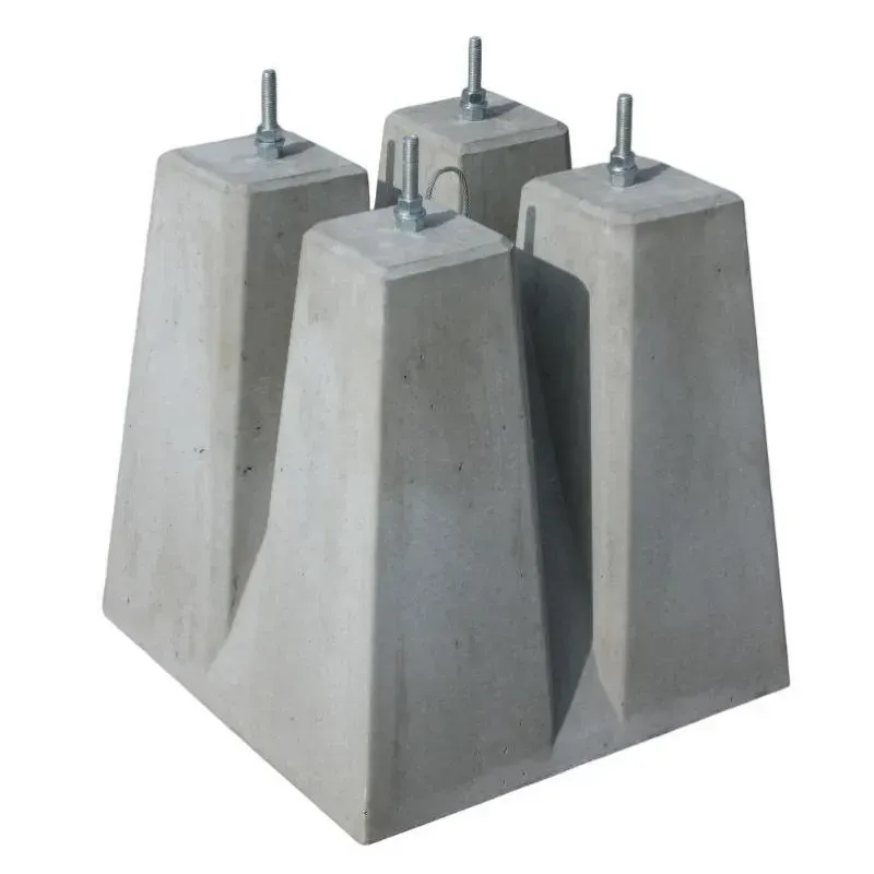 Massif béton pour candélabre