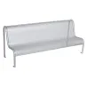 Banc public en acier Perforé
