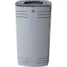 Corbeille de ville en acier renforcé AMG 60 litres