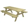 Table pique nique en pin Munich