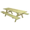 Table pique nique en pin Munich