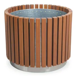 Jardinière en bois Newport