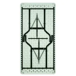 Table rectangulaire pliante et empilable Grenade