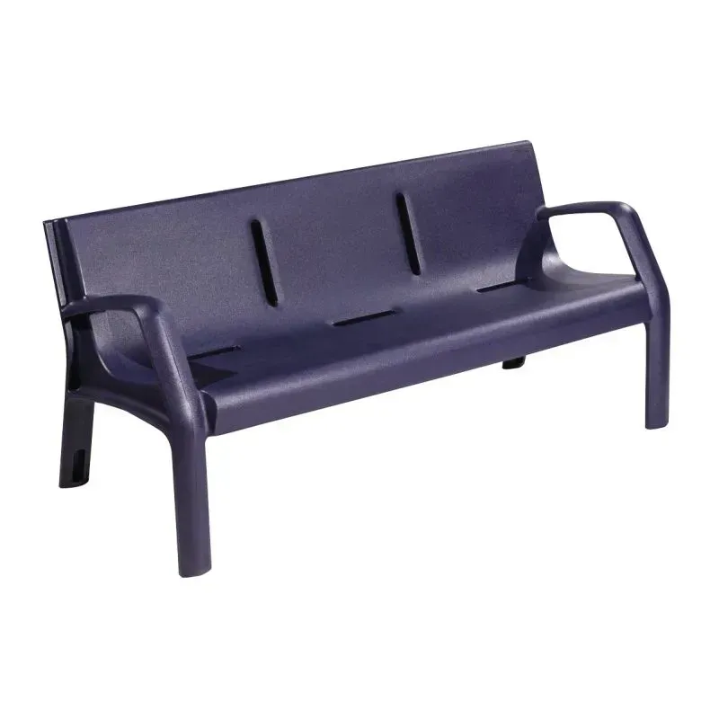 Banc public Alvium en plastique recyclé