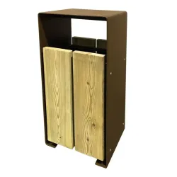 Poubelle Taulo avec ou sans couvercle 60 litres