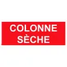 Panneau colonne sèche