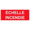 Panneau échelle incendie