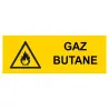 Panneau danger gaz butane