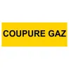 Panneau coupure gaz