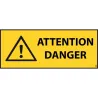 Panneau attention danger