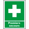 Panneau premiers secours