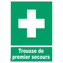 Panneau trousse premiers secours