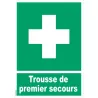 Panneau trousse premiers secours