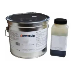 Kit de colle avec polyuréthane et durcisseur 