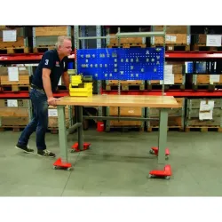 Coins roulants pour déplacement de meubles jusqu'à 600 kg AR