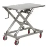 Table élévatrice manuelle inox 300 kg