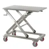 Table élévatrice manuelle inox 300 kg