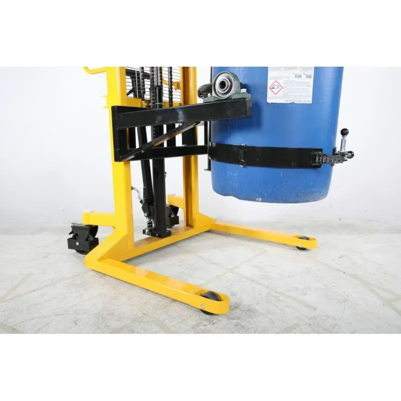 Gerbeur manuel pour retournement de fûts acier et plastique