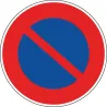 Panneau stationnement interdit - B6a1