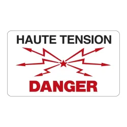 Panonceau pour passage à niveau avec voie électrifiée G3