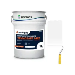 Peinture intumescente bois M1 - Blanc - Teknos Teknosafe 2467