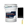 Peinture intumescente bois M1 - Noir - Teknos Teknosafe 2467
