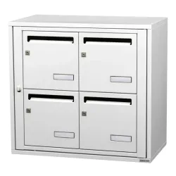 Bloc boite aux lettres intérieur - Leabox acier