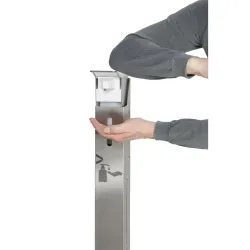 Station de désinfection des mains en acier - VAR HDS 105