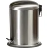 Poubelle en inox ronde 5 litres