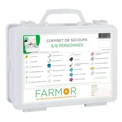 Coffret de secours 6 à 8 personnes
