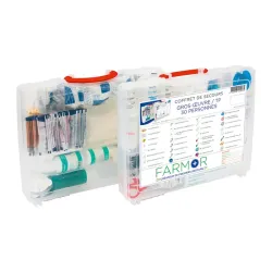 Coffret de secours gros oeuvre à TP 30 personnes